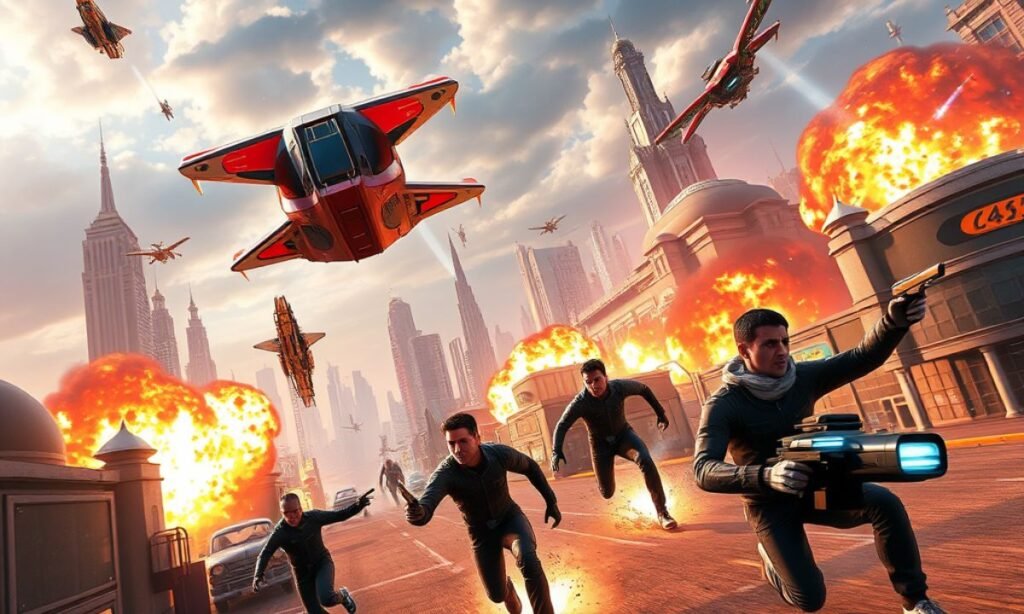 Visuelle Effekte und Actionsequenzen in Total Recall (2012)